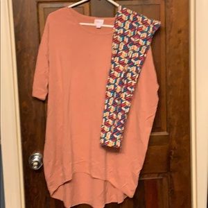 Lularoe Medium Irma & OS Leggings